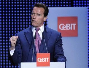 Loňský CeBIT "otevřel" Arnold Schwarzenegger. Kdo přijede letos zatím nevíme.