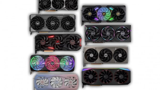 Grafiky Radeon RX 9070 a RX 9070 XT od různých výrobců