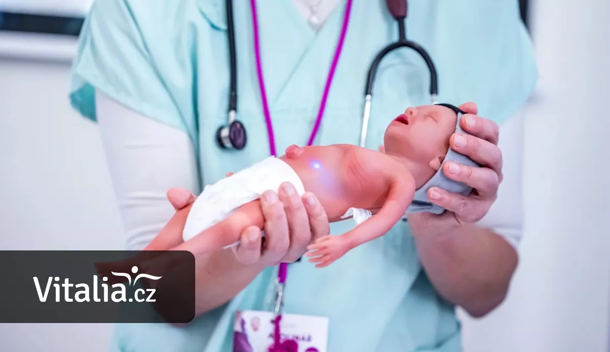 Chrčí, modrá a tepe. U Apolináře učí lékaře zachraňovat nedonošence, používají model dítěte