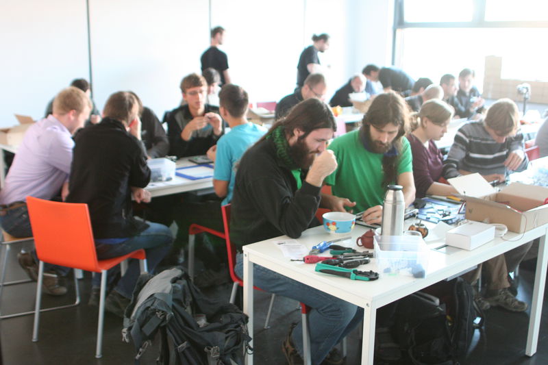 Stavba 3D tiskáren na LinuxDays