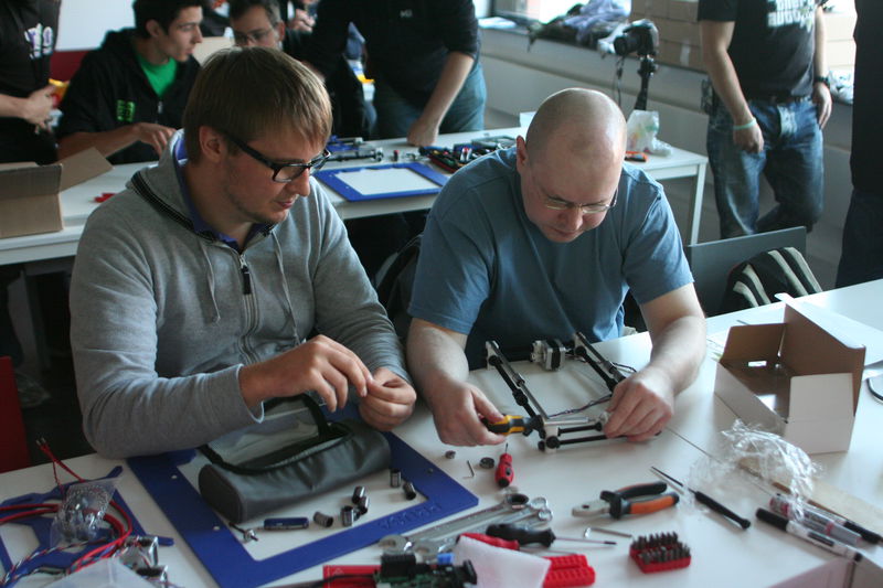 Stavba 3D tiskáren na LinuxDays