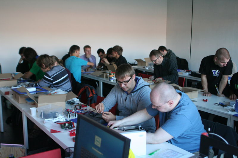 Stavba 3D tiskáren na LinuxDays