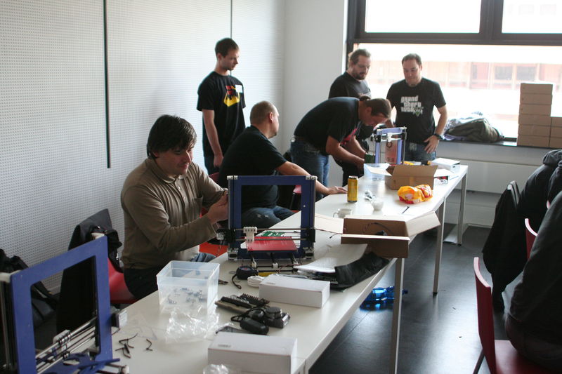 Stavba 3D tiskáren na LinuxDays