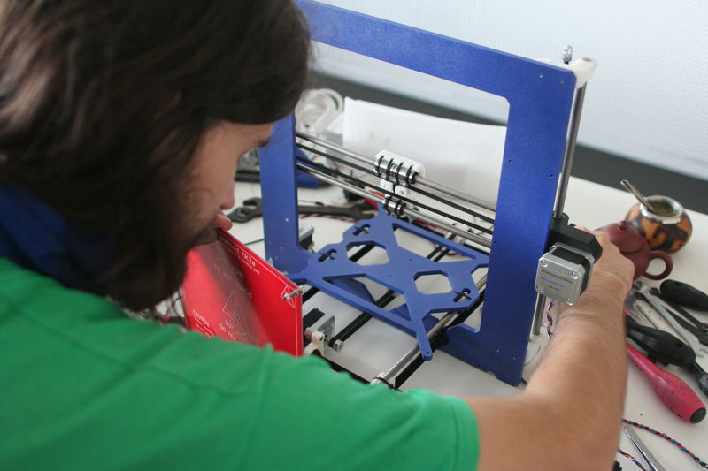 Stavba 3D tiskáren na LinuxDays