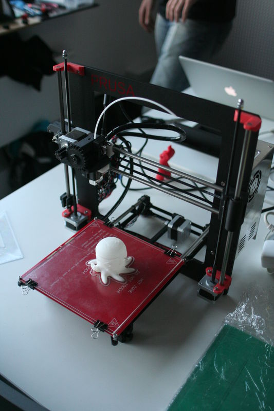 Stavba 3D tiskáren na LinuxDays