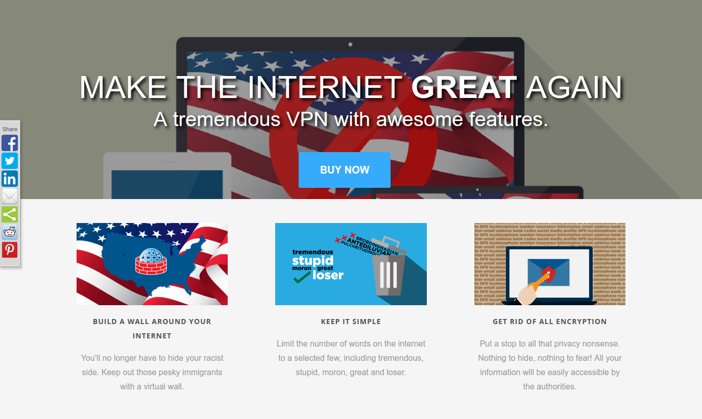 Kandidát na amerického prezidenta <a href="http://drumpfvpn.com/">Donald Trump rozjel vlastní VPN</a>. Ale má poněkud jiné funkce, než jsme u VPN zvyklí.