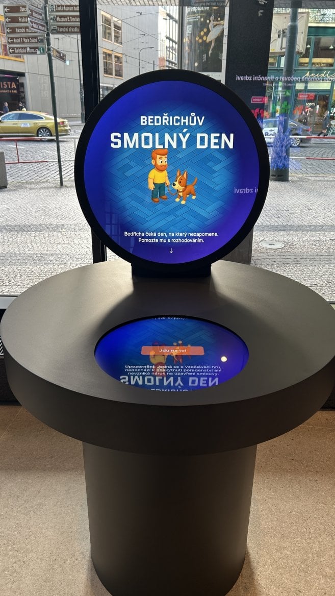 Pobočka Future Lab České spořitelny, Na Perštýně 342/1, Praha 1. (04. 11. 2025)