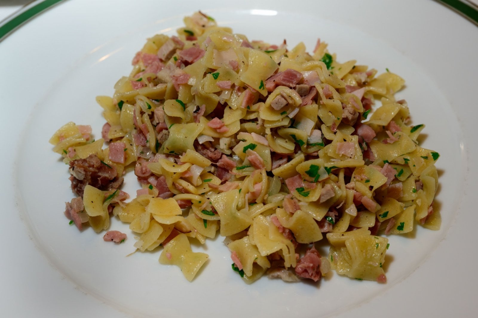 Šunkofleky s uzeným