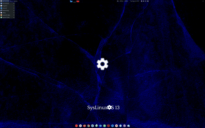 Autor: Distrowatch SysLinuxOS 13