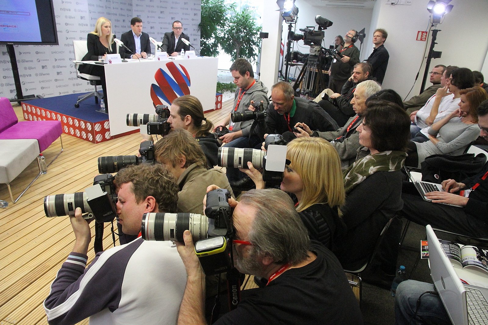 Tisková konference TV Nova - jaro 2013