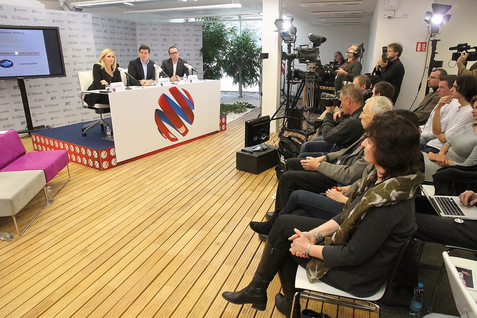 Tisková konference TV Nova - jaro 2013