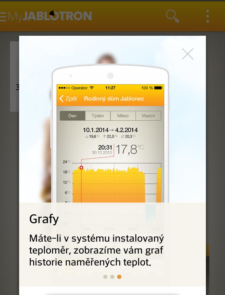 Jablotron 100 - aplikace MyJablotron