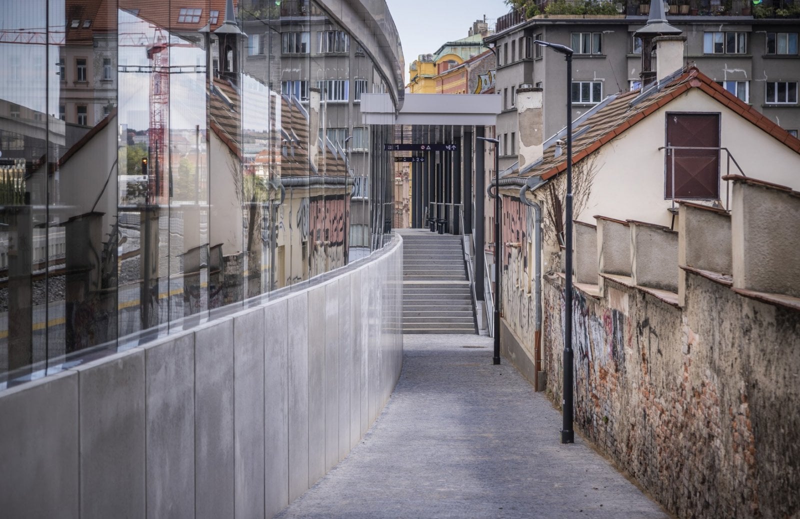 Nová zastávka Výstaviště v blízkosti Stromovky