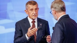 Andrej Babiš v předvolební debatě TV Nova