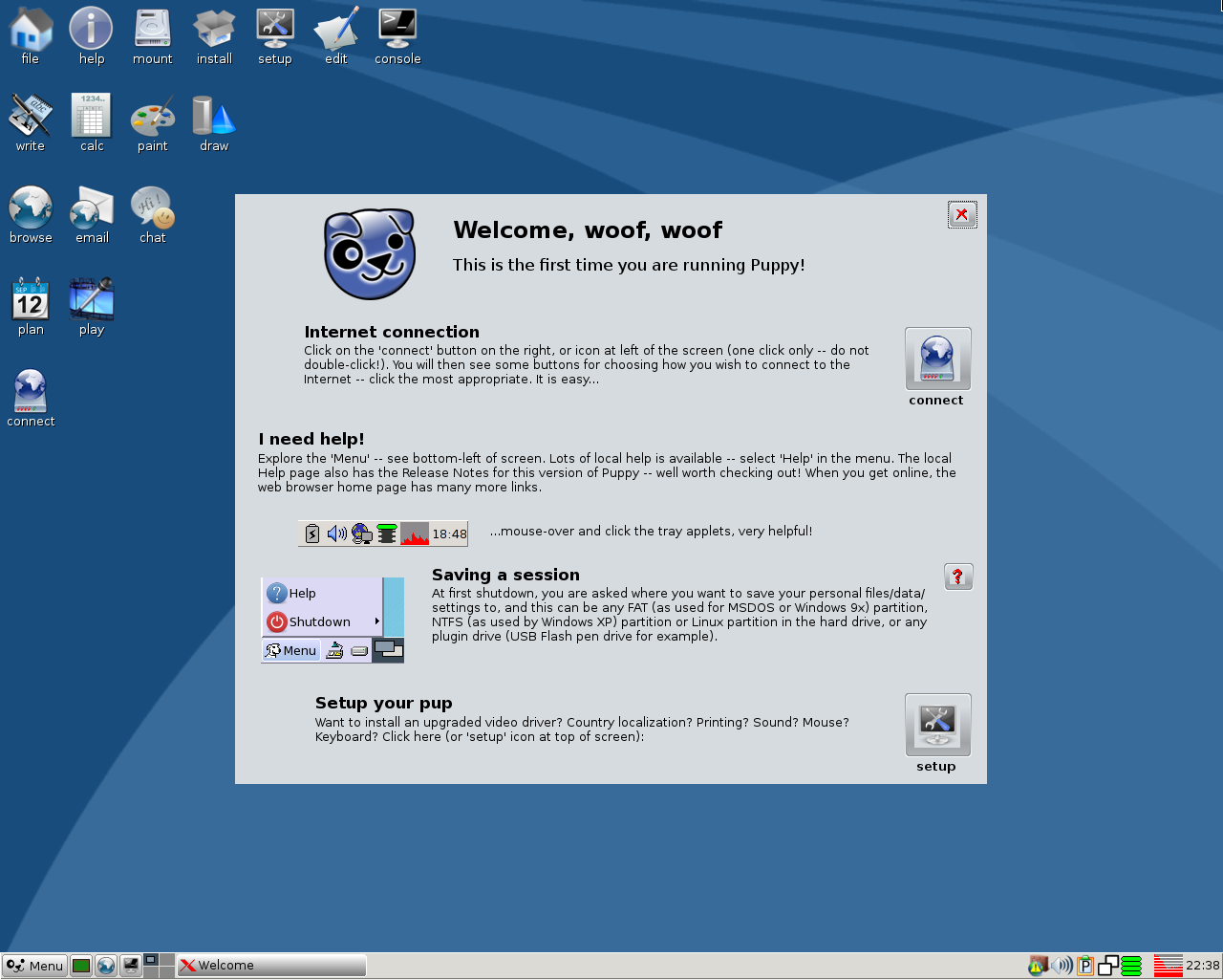Puppy Linux 5.5 "Slacko"