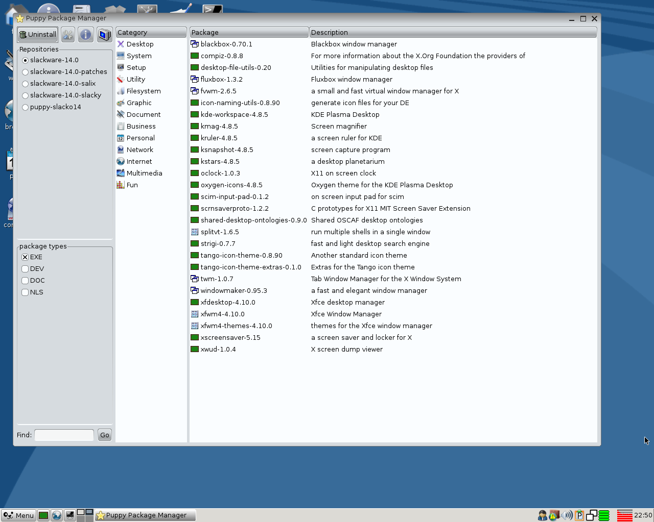 Puppy Linux 5.5 "Slacko"