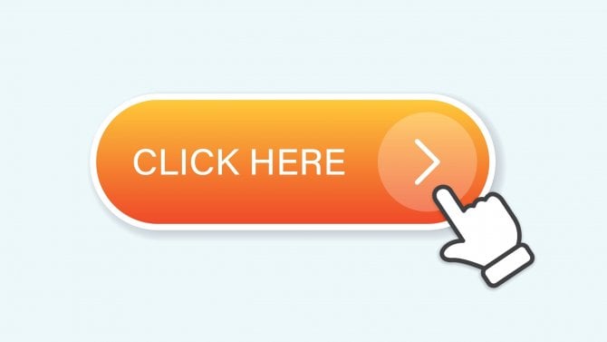 Počítačové okno s tlačítkem