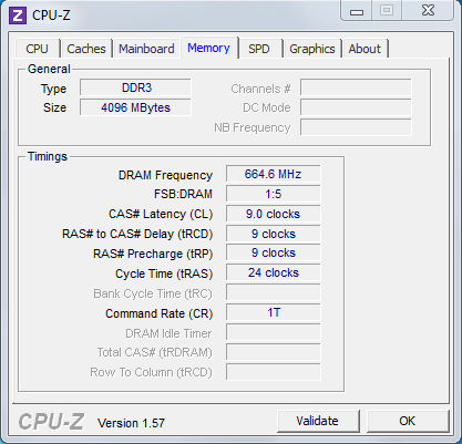 CPU - Z memory