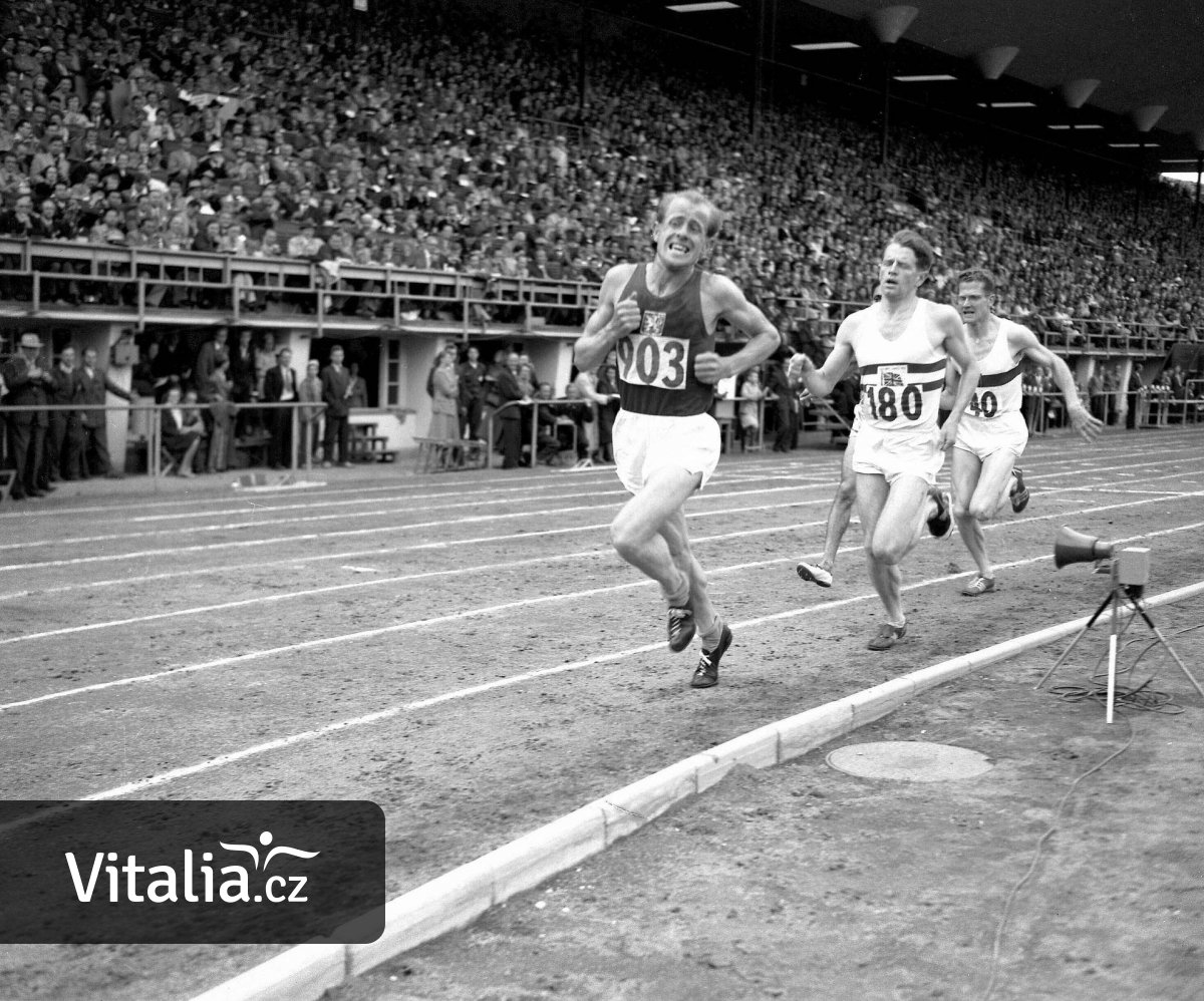 Emil Zátopek vymyslel intervalový trénink, odvolal protest proti režimu a zemřel na mozkovou mrtvici