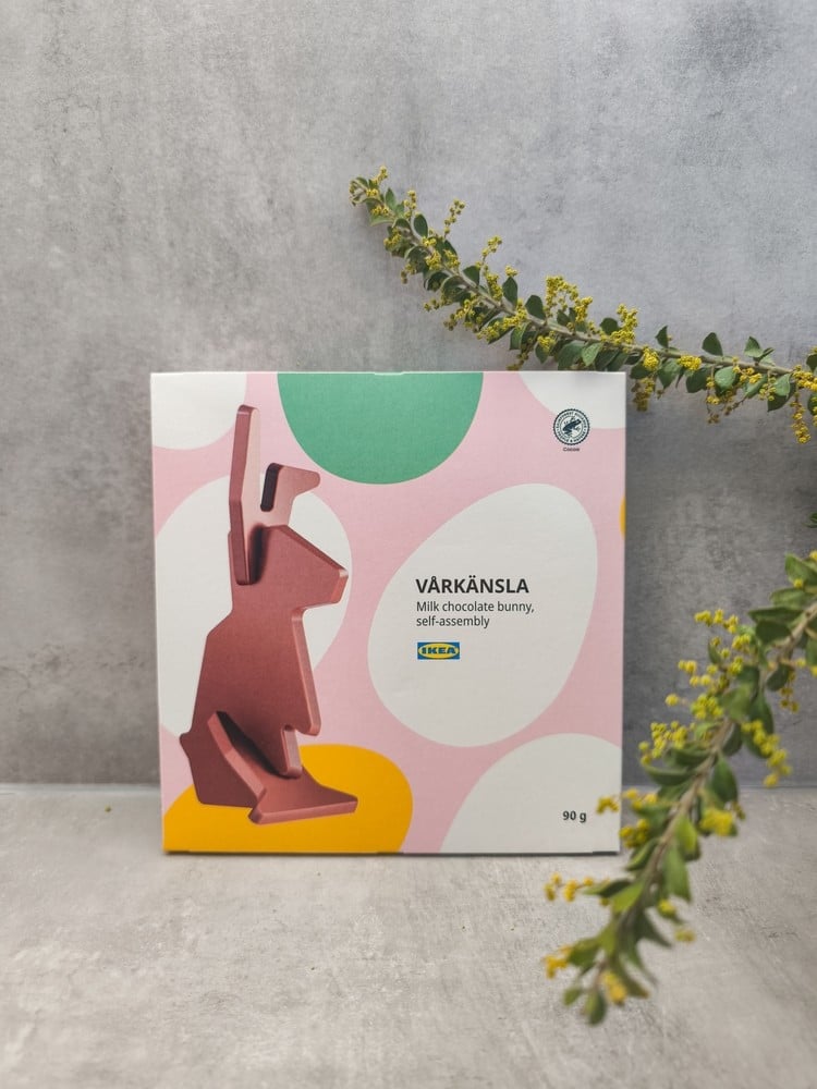 Čokoládový zajíc z IKEA