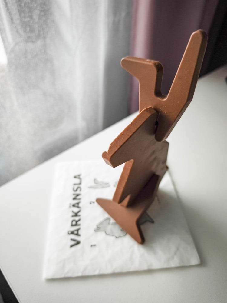 Čokoládový zajíc z IKEA