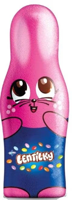 Čokoládový zajíc s lentilkami od Orion