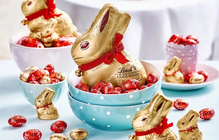 Čokoládový zajíc od Lindt