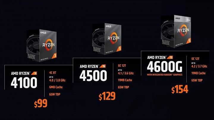 Ryzen 4100 4600G