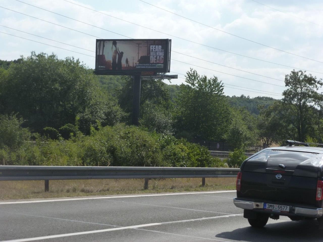 Bigboardová kampaň AMC k seriálu Fear The Walking Dead