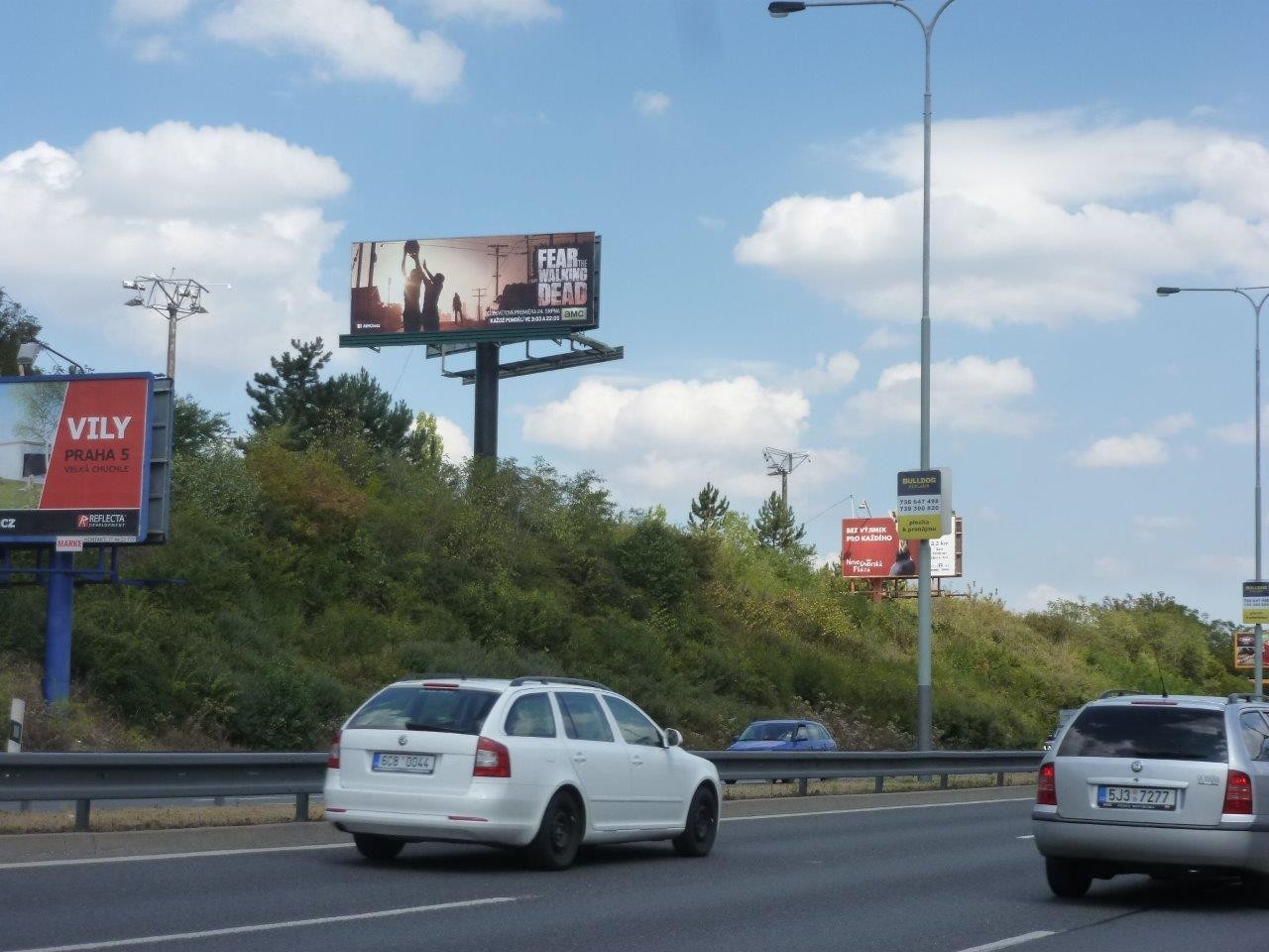 Bigboardová kampaň AMC k seriálu Fear The Walking Dead