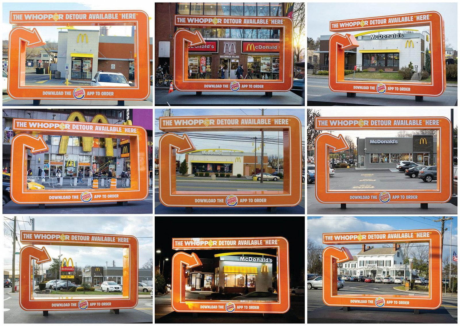 Kampaň The Whopper Detour Burger Kingu