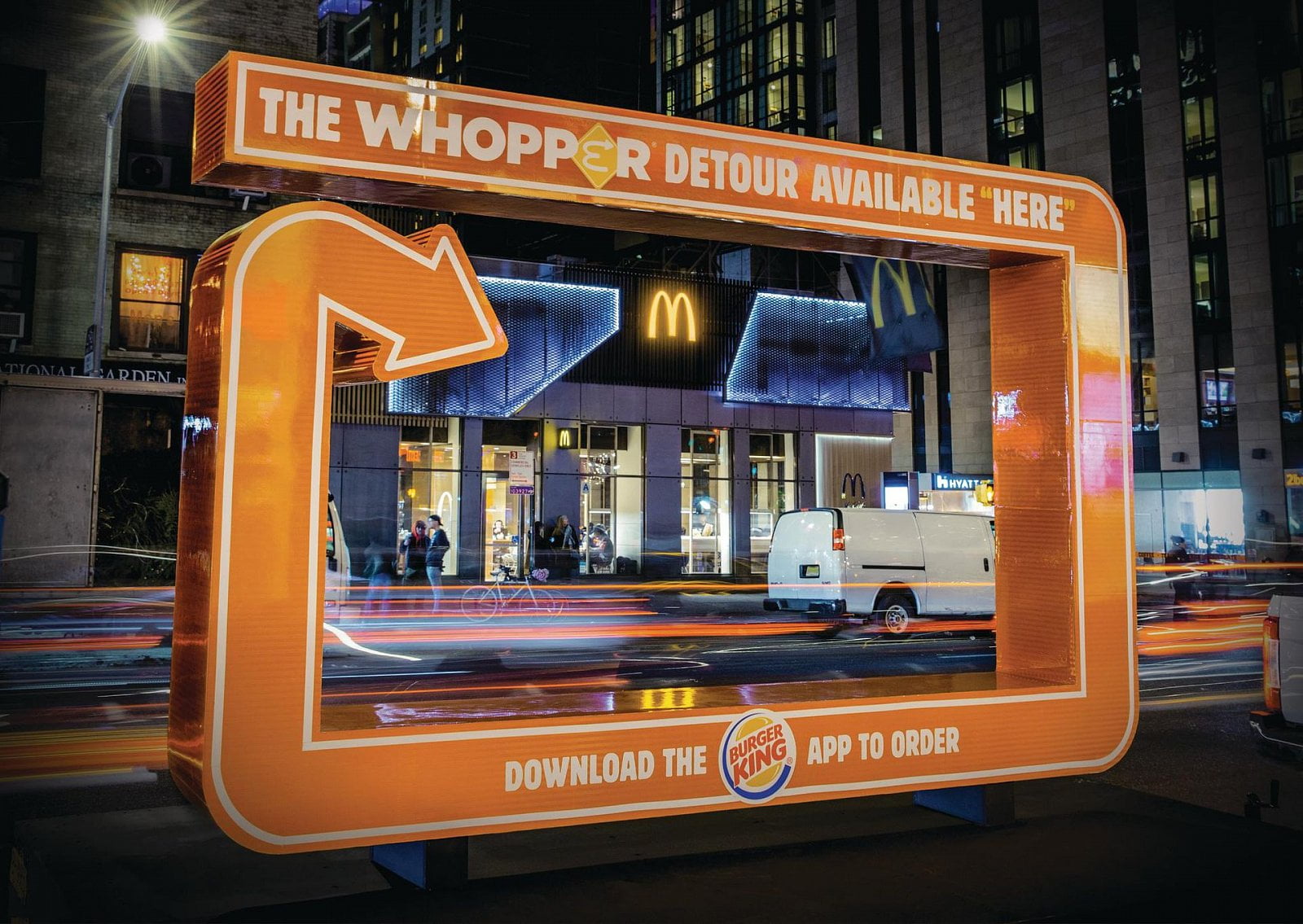 Kampaň The Whopper Detour Burger Kingu