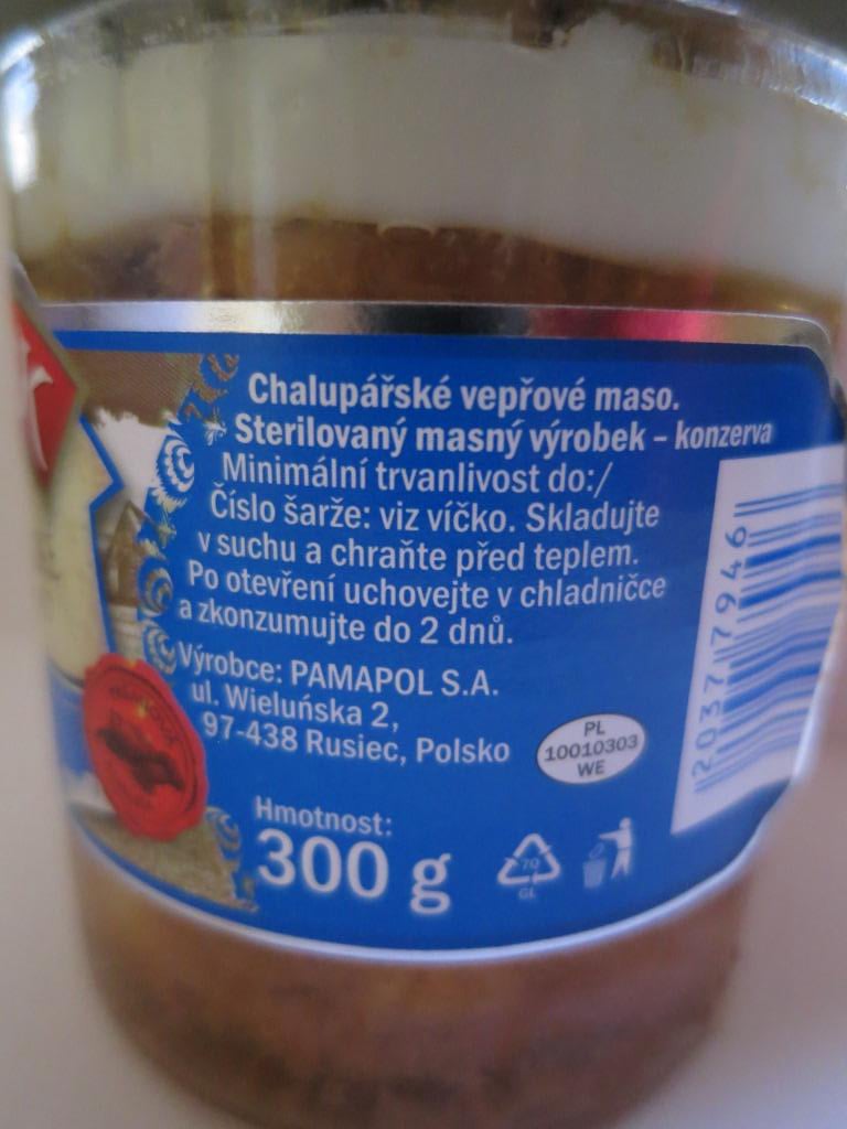 Falšované masné produkty v Lidlu