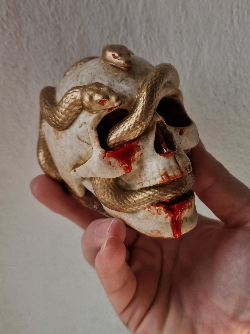 Dekorace - lebka od Malgic Home