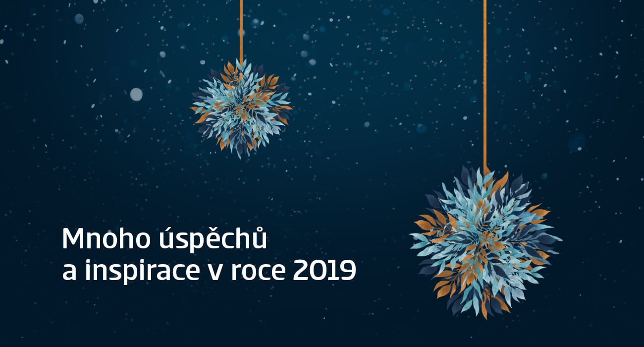 Vánoční přání 2018 a novoročenky pro 2018 z e-mailů redakce Měšec.cz a dalších osob.