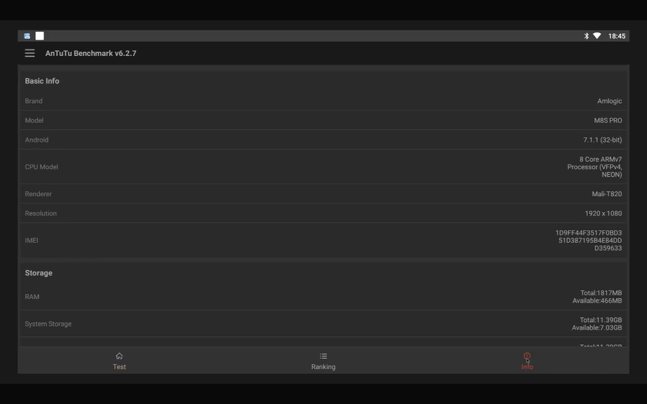 AnTuTu Benchmark (testy na různých boxech)
