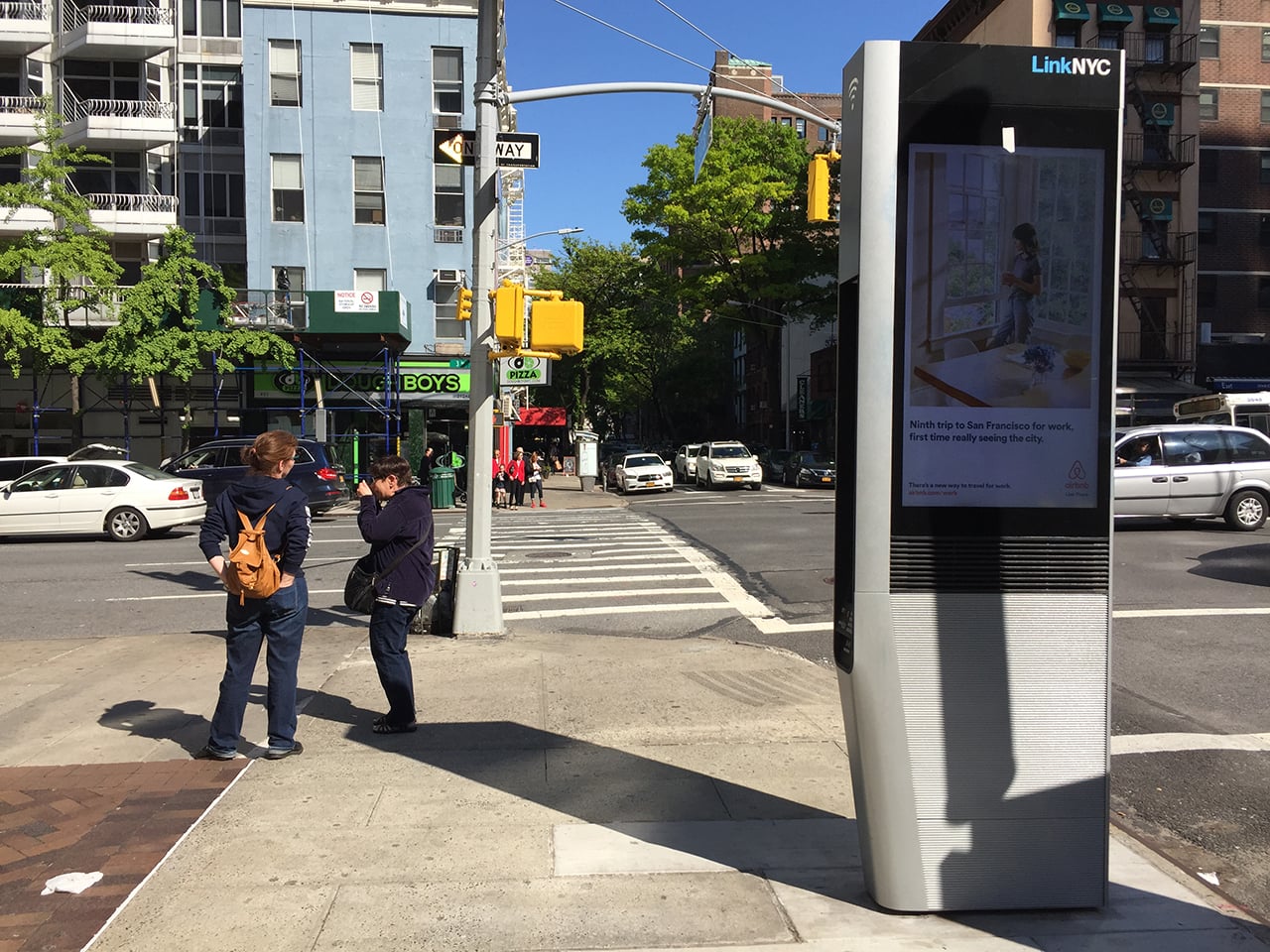 LinkNYC, rychlá Wi-Fi zdarma místo telefonních budek