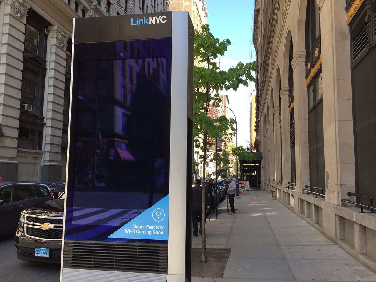 LinkNYC, rychlá Wi-Fi zdarma místo telefonních budek