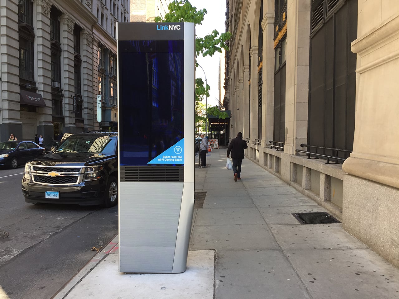 LinkNYC, rychlá Wi-Fi zdarma místo telefonních budek