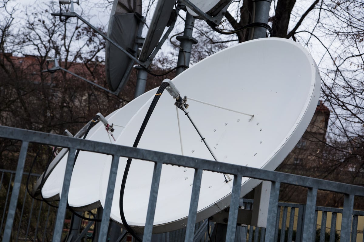 Technické zázemí pražské centrály UPC