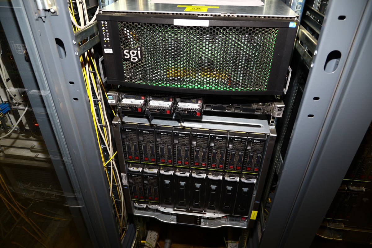 Technické zázemí pražské centrály UPC