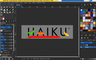 GIMP na Haiku OS