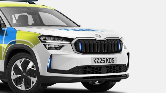 Nová generace Škody Kodiaq míří do služeb policie
