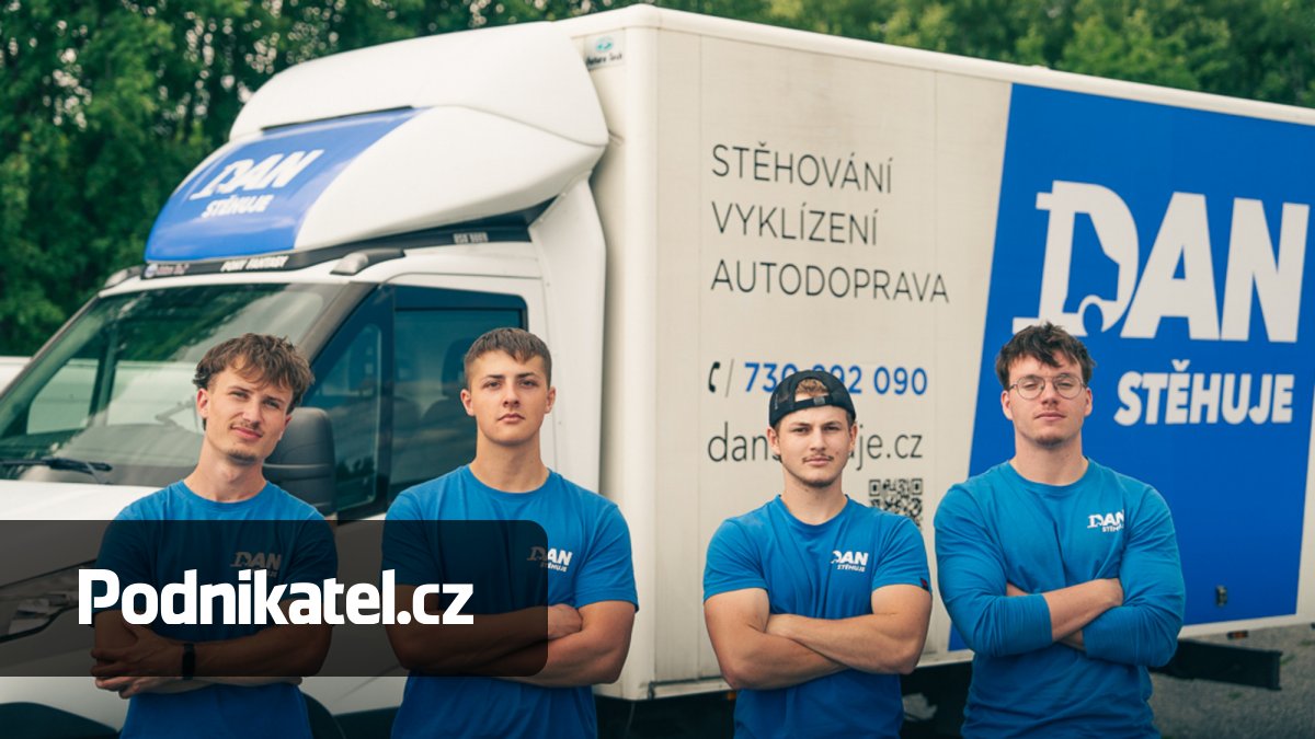 Daniela práce baví i nabíjí. Jeho vášeň pro stěhování táhne celý tým