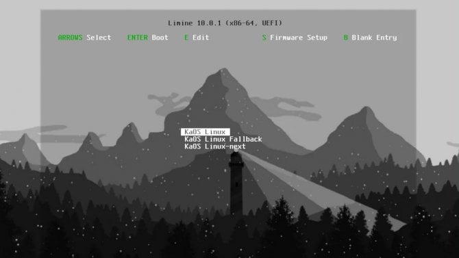 KaOS testuje zavaděč Limine, změny v telemetrii Ubuntu