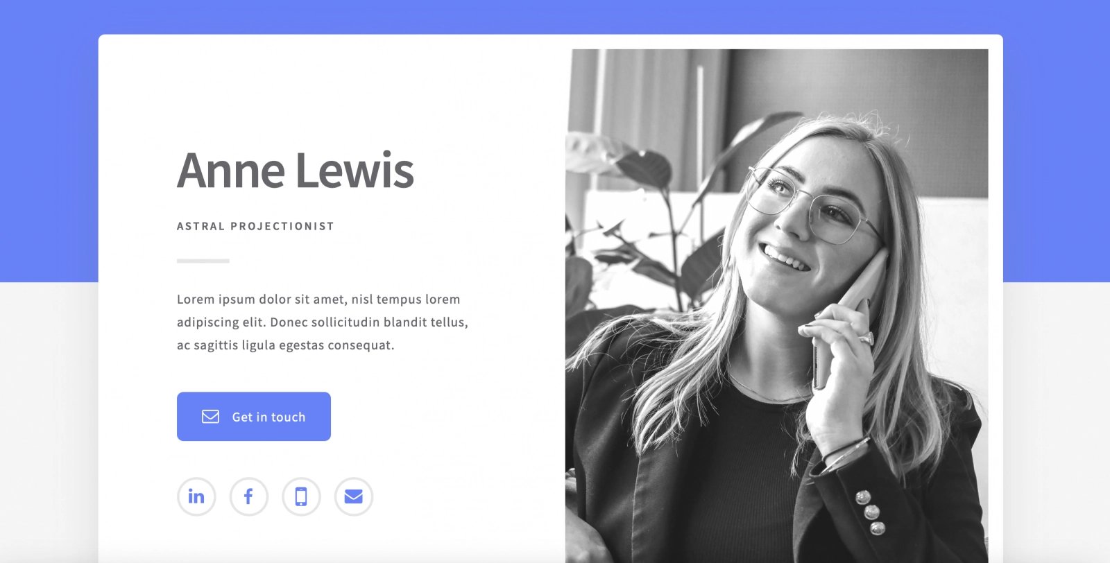 Šablony zdarma na Carrd.co