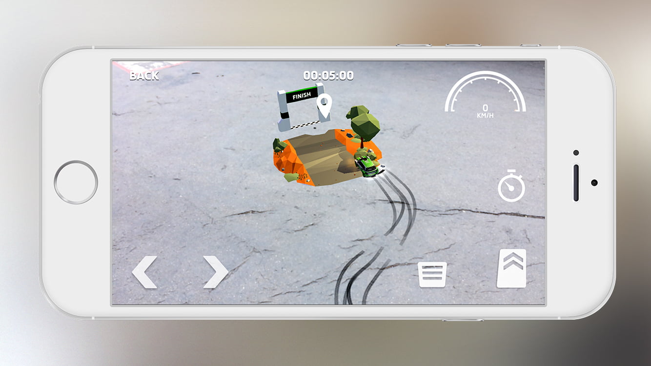 AR aplikace Škoda Motorsport