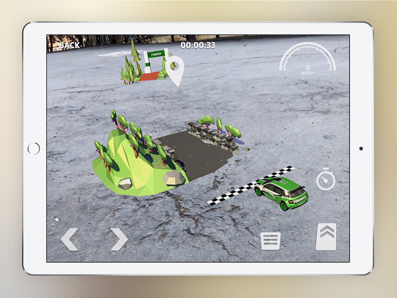 AR aplikace Škoda Motorsport