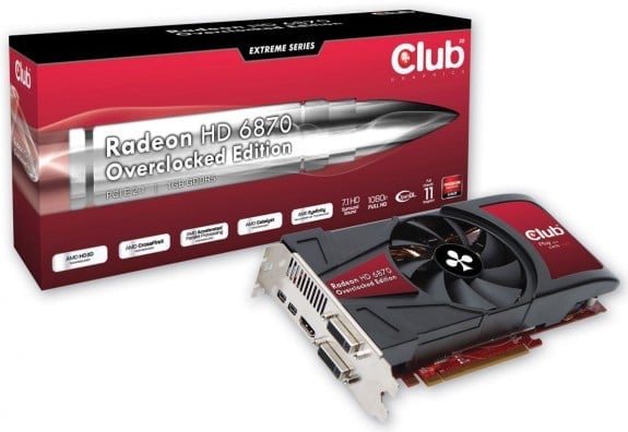 Club3D Radeon HD 6870 OC