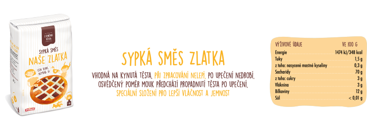 Druhy speciálních mouk